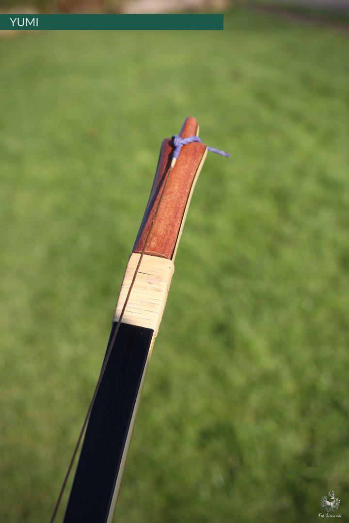 YUMI, BAMBOO WITH BLACK FIBER GLASS YONSUN 9.5 KG-Japanese bow-Fairbow-Fairbow