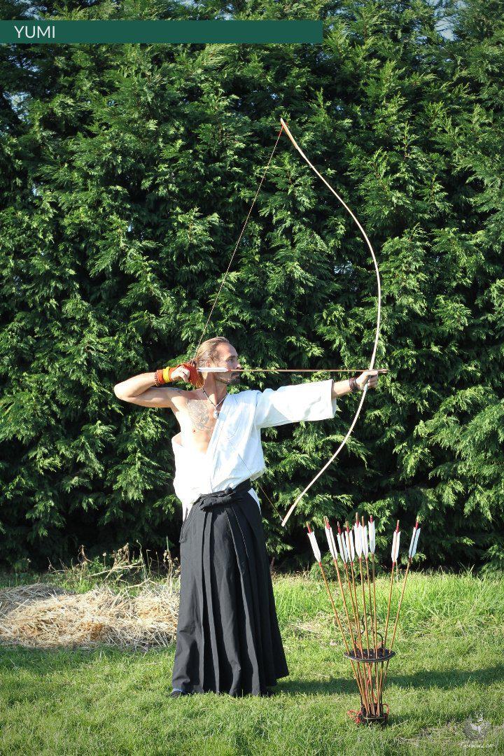 YUMI, BAMBOO WITH CLEAR FIBER GLASS YONSUN 16 KG-Japanese bow-Fairbow-Fairbow