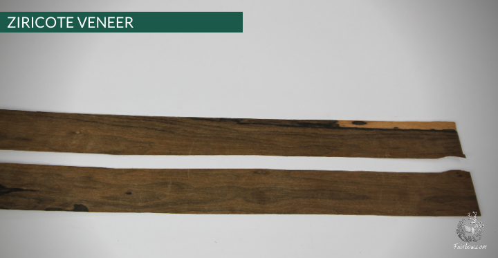 ZIRICOTE VENEER 72 X 2 INCH 2 STRIPS-Tool-Fairbow-Fairbow