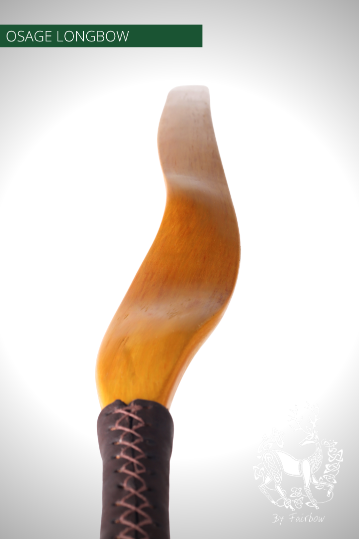 OSAGE SELFBOW, 65 INCH NTN, 32 LBS AMERICAN FLATBOW