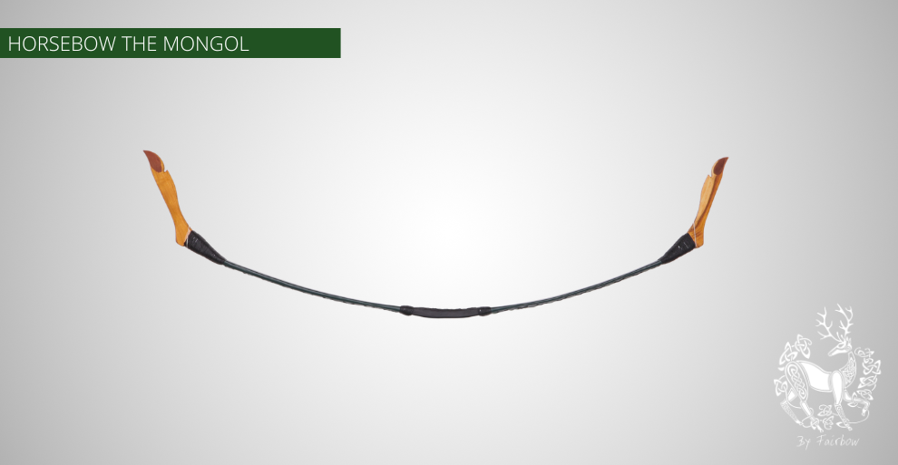 DER MONGOL: EIN RECURVE/REITERBOGEN 58 ZOLL, AUF LAGER