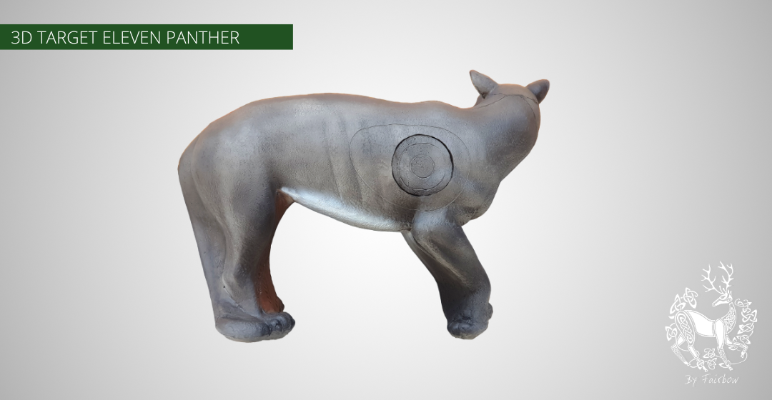 3D TARGET BLACK PANTHER BY ELEVEN-Eleven-Fairbow
