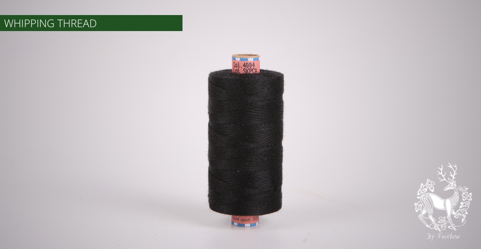 ARROW WHIPPING THREAD 300 meters spool-Arrow-Fairbow-Black-Fairbow
