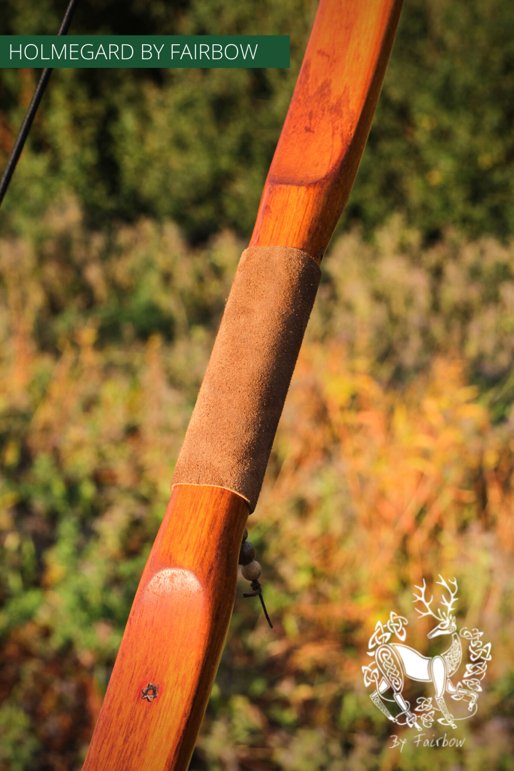 BASIC HOLMEGARD SELFBOW, SOLID HICKORY IN STOCK-primitive bow-Fairbow-15-20 lbs-Fairbow