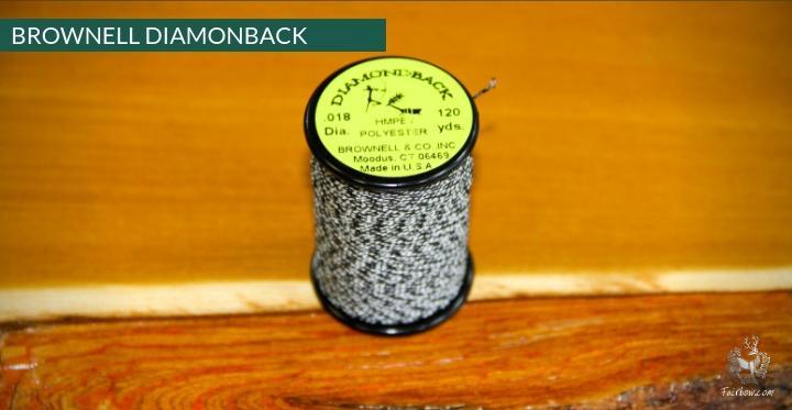 BROWNELL SERVING THREAD NO4 0.021 and DIAMOND BACK 0.018-string-Brownell-Diamondback-Fairbow