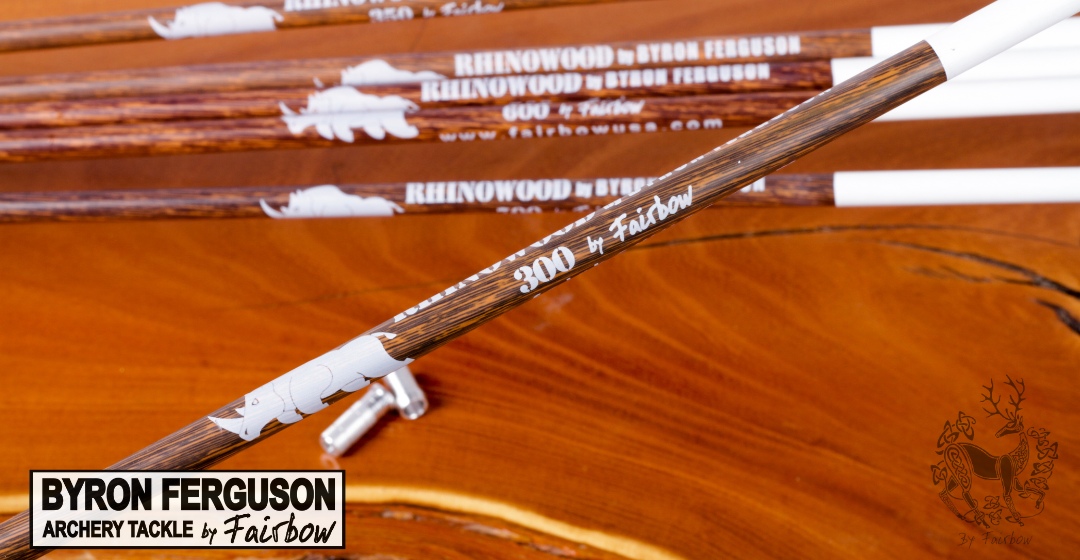 BYRON's RHINOWOOD CARBON SHAFTS 11/32 OD, 32 INCH LENGTH-Shaft-Fairbow-300-Half dozen (6)-Fairbow