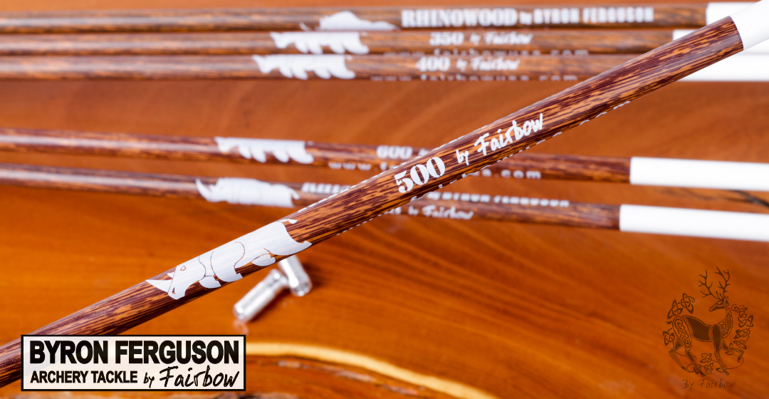 BYRON's RHINOWOOD CARBON SHAFTS 11/32 OD, 32 INCH LENGTH-Shaft-Fairbow-500-Half dozen (6)-Fairbow