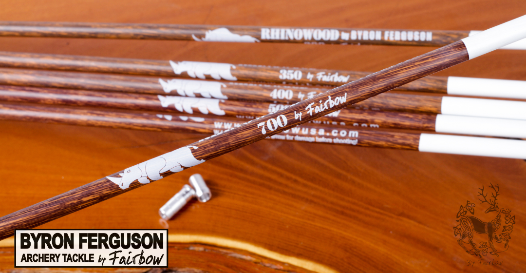 BYRON's RHINOWOOD CARBON SHAFTS 11/32 OD, 32 INCH LENGTH-Shaft-Fairbow-700-Half dozen (6)-Fairbow