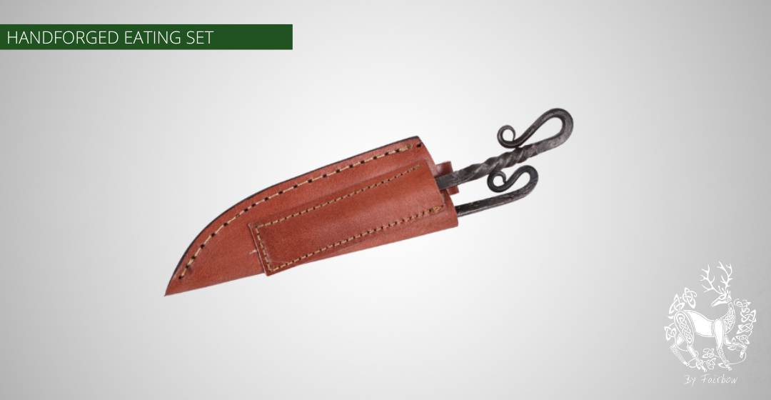 HANDFORGED 2 PIECE EATING SET