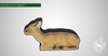 ELEVEN TARGET FOAM 2½D BEDDED DEER-target-Eleven-Fairbow
