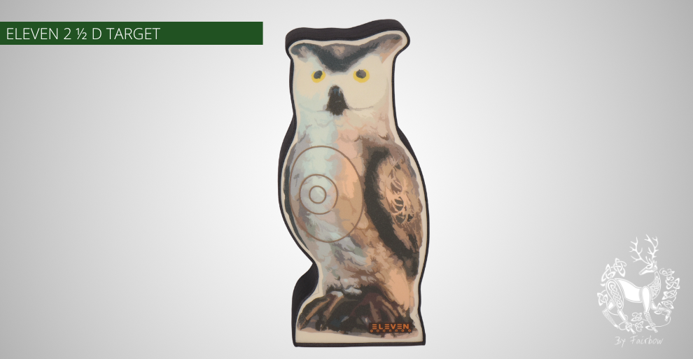 ELEVEN TARGET FOAM 2½D OWL-target-Eleven-Fairbow
