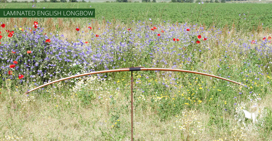 ENGLISH LONGBOW 40@28 DUALLAM GREENHEART HICKORY SUPERIOR-English Longbow-Fairbow-Fairbow