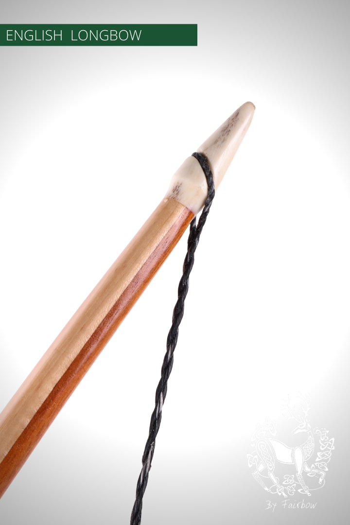 ENGLISH LONGBOW 40@28 DUALLAM NIOVE HICKORY SUPERIOR-English Longbow-Fairbow-Fairbow