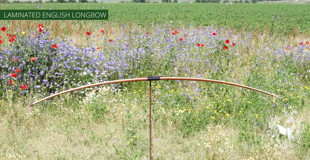 ENGLISH LONGBOW 57@28 DUALLAM ARGENTINIAN OSAGE HICKORY SUPERIOR-English Longbow-Fairbow-Fairbow