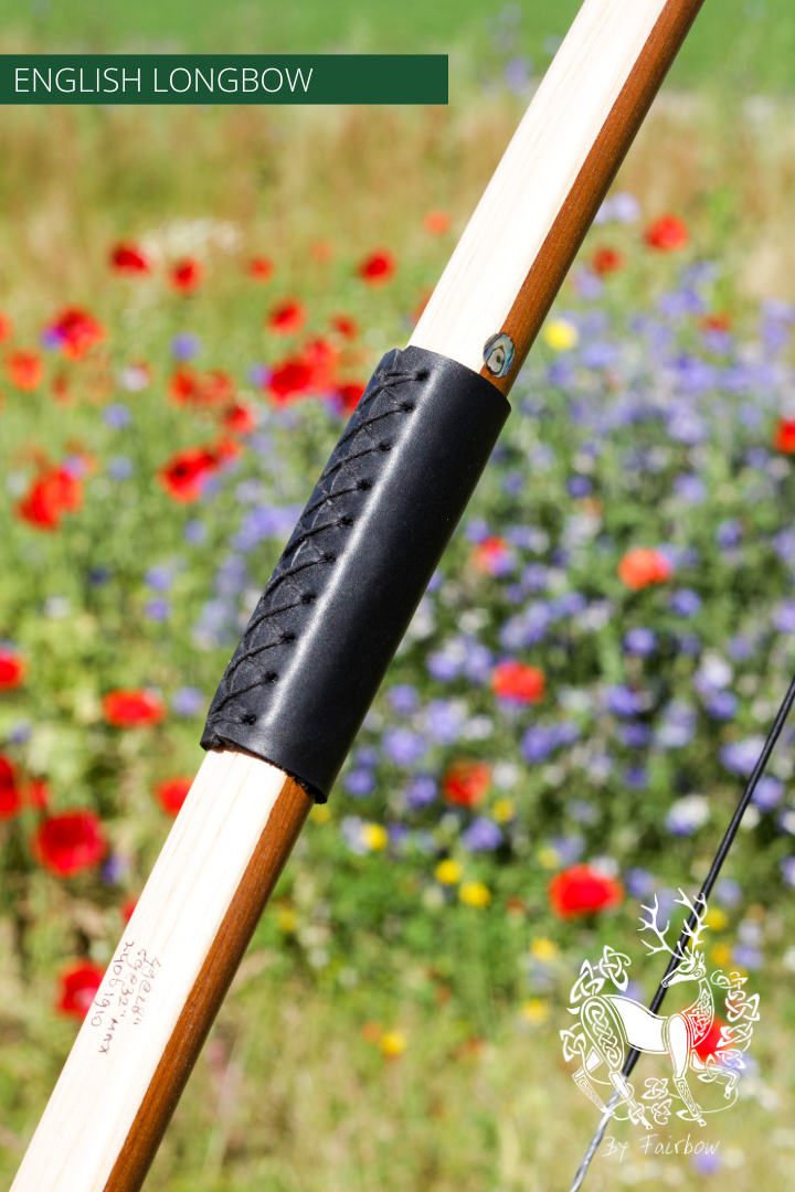 ENGLISH LONGBOW 49@28 DUALLAM GREENHEART HICKORY SUPERIOR-English Longbow-Fairbow-Fairbow