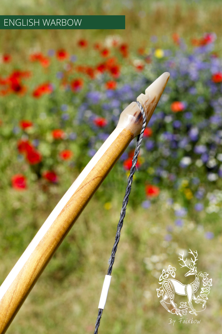 ENGLISH LONGBOW, WARBOW - FBT, OSAGE HICKORY SUPERIOR 110@28, 122@32-Bow-Fairbow-Fairbow