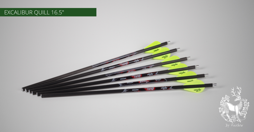 EXCALIBUR BOLT CARBON QUILL 16.5 INCH-survival gear-EXCALIBUR-Fairbow