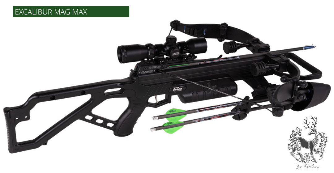 EXCALIBUR MAG MAX COUNTRY RECURVE CROSSBOW PACKAGE-survival gear-EXCALIBUR-Black-Fairbow