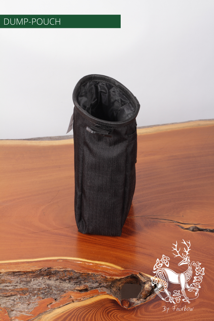 FAIRBOW DUMP POUCH-Sundries-Fairbow-Black-Fairbow