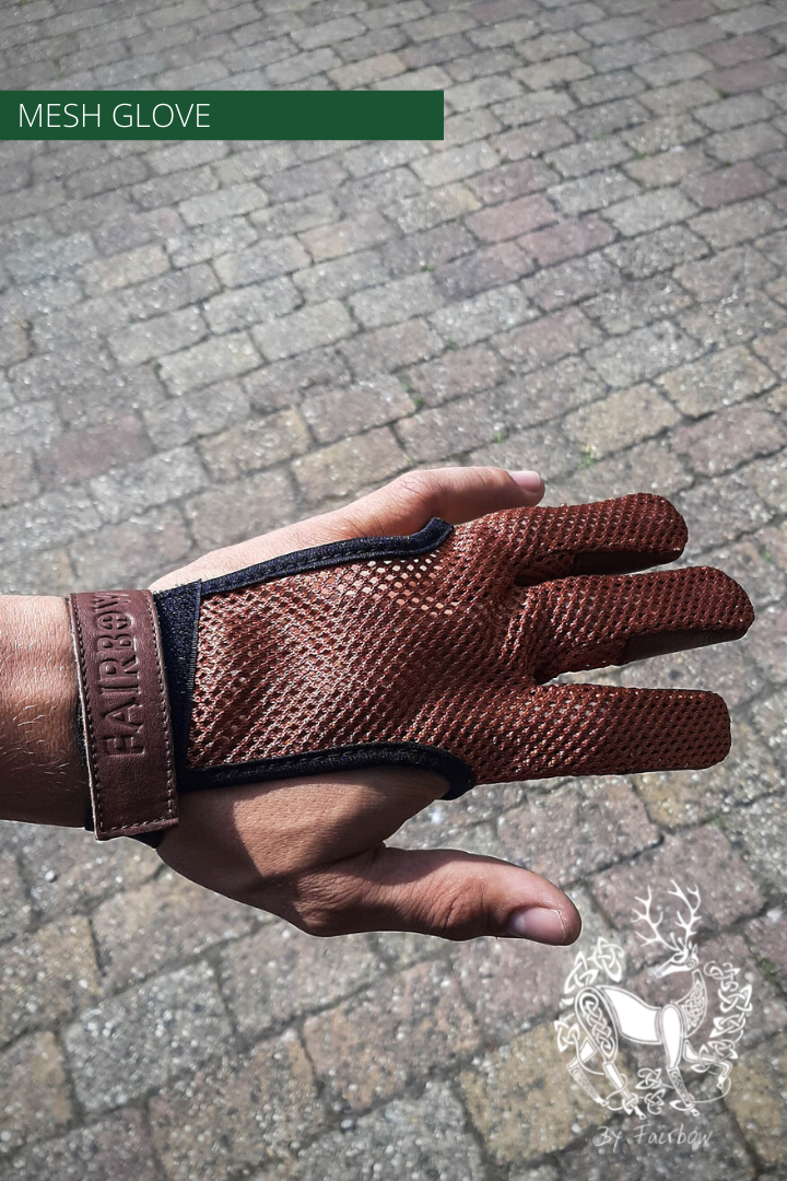 FAIRBOW MESH SHOOTING GLOVE FOR TRADITIONAL ARCHERS-Glove-Fairbow-Small-Fairbow