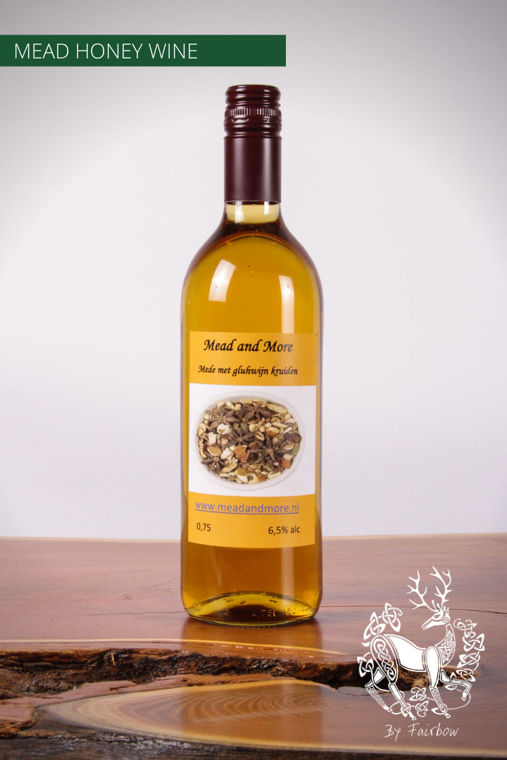 MEAD WITH GLUHWINE HERBS-mead-Meadandmore-Fairbow