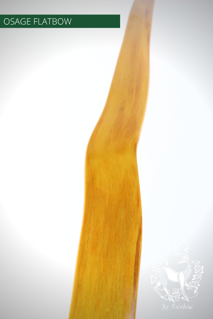 OSAGE SELFBOW, 66 INCH NTN, 36 LBS AMERICAN FLATBOW-Bow-Fairbow-Fairbow