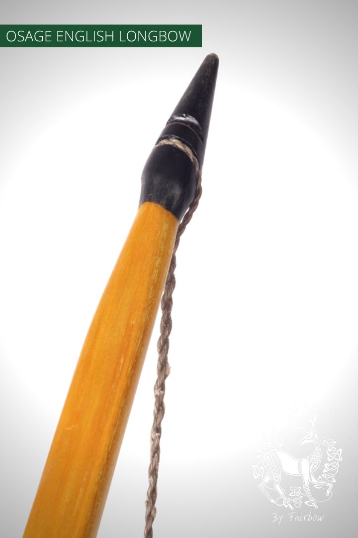 OSAGE SELFBOW,ENGLISH LONGBOW 74 INCH NTN, 64 LBS-Bow-Fairbow-Fairbow