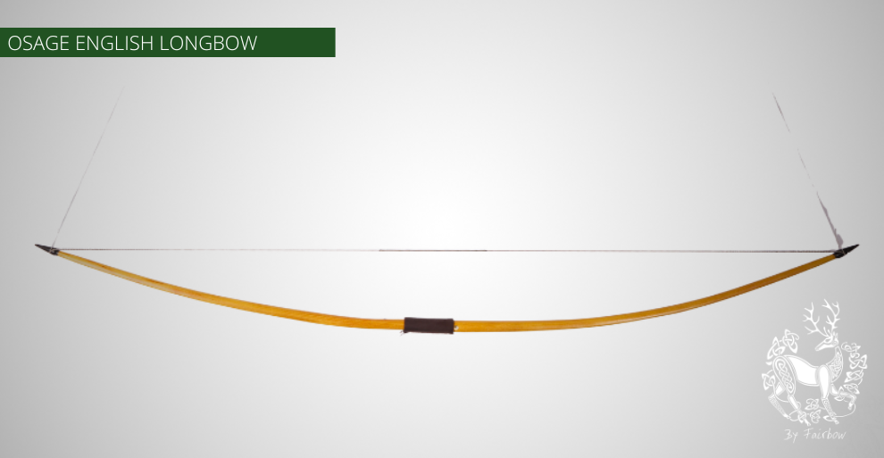 OSAGE SELFBOW,ENGLISH LONGBOW 74 INCH NTN, 64 LBS-Bow-Fairbow-Fairbow
