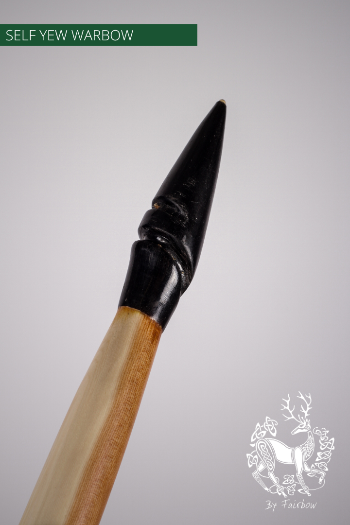 SELF YEW ENGLISH LONGBOW, 105 LBS @ 30 INCH, 76 INCH NTN-Bow-Fairbow-Fairbow