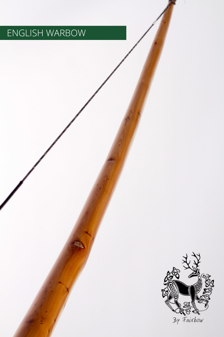 SELF YEW ENGLISH LONGBOW, 60 LBS @ 30 INCH, 76 INCH NTN-Bow-Fairbow-Fairbow