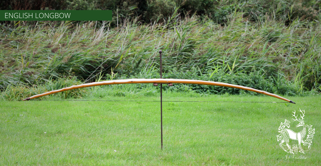 SELF YEW ENGLISH LONGBOW, 84 LBS @ 30 INCH, 77 INCH NTN-Bow-Fairbow-Fairbow