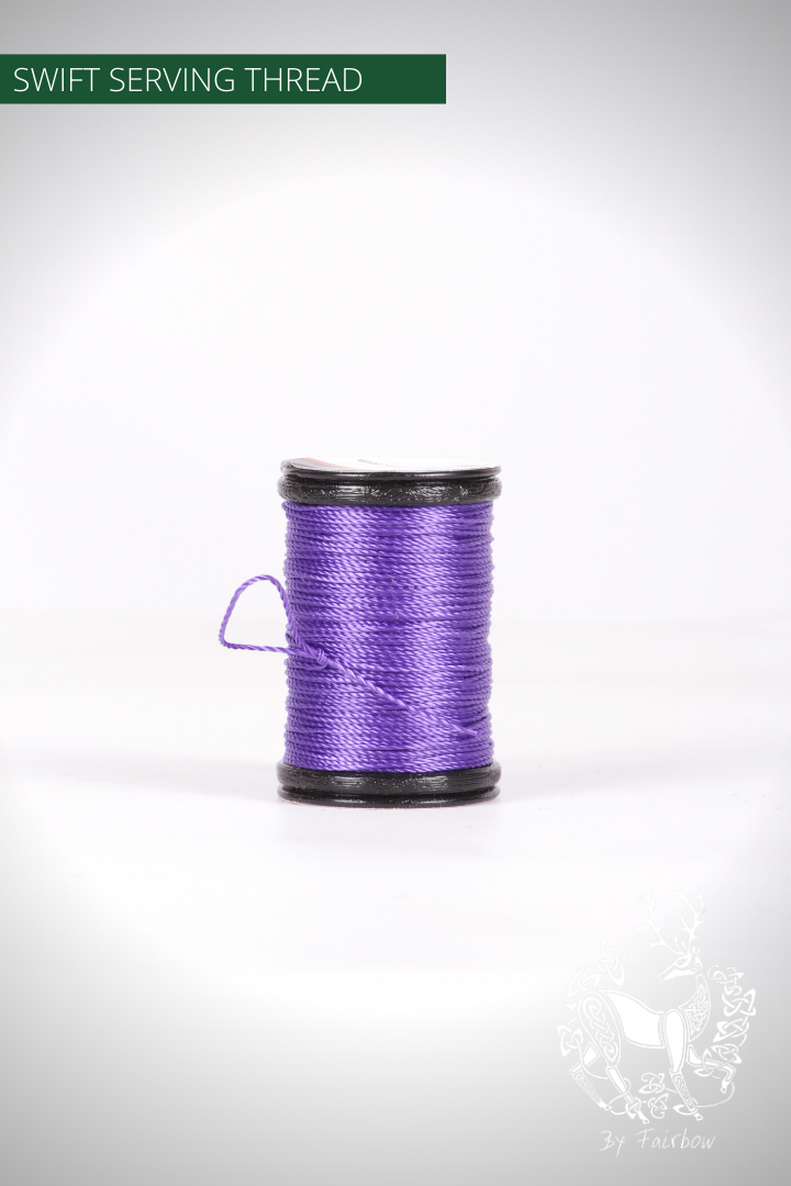 SWIFT SERVING THREAD 010-string-Fairbow-Purple-0.025"-Fairbow