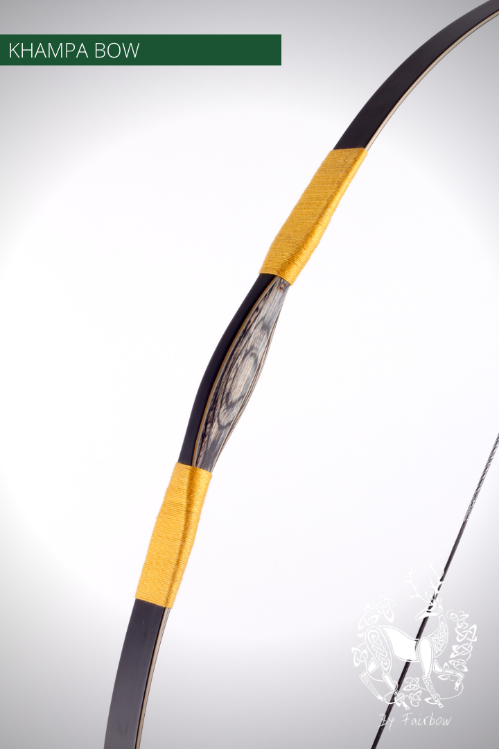 THE BLACK KHAMPA BOW BY FAIRBOW IN STOCK-Bow-Fairbow-18 lbs Yellow (18-19-22)-Fairbow