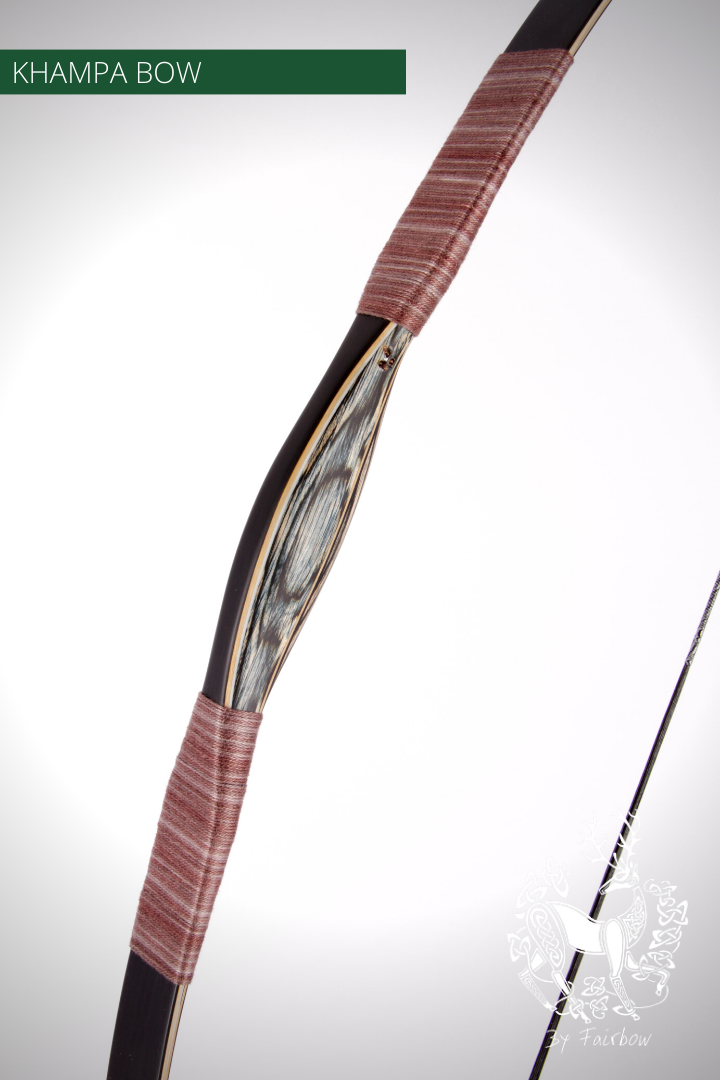 THE BLACK KHAMPA BOW BY FAIRBOW IN STOCK-Bow-Fairbow-25 lbs Light Brown (25-27-29)-Fairbow
