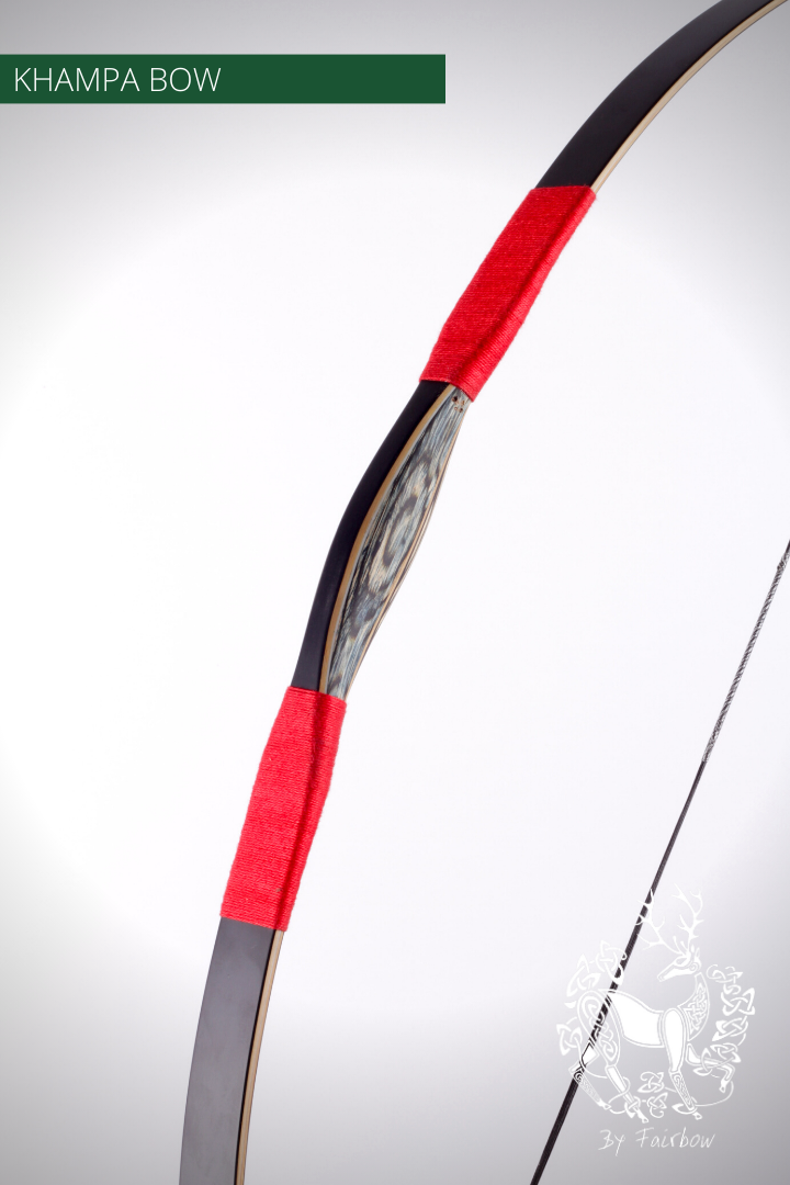 THE BLACK KHAMPA BOW BY FAIRBOW IN STOCK-Bow-Fairbow-36 lbs Red (36-41-46)-Fairbow