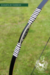 THE BLACK KHAMPA BOW BY FAIRBOW STRIPED 31 LBS @ 28 INCH 40 @ 32 INCH-Bow-Fairbow-Fairbow