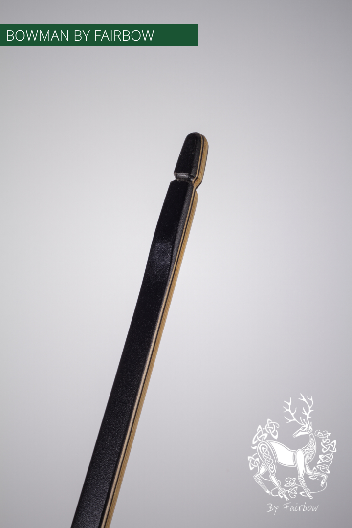 THE BOWMAN AMERICAN SEMI LONGBOW BY FAIRBOW 50@28 WITH ROSEWOOD CAP-Bow-Fairbow-Fairbow