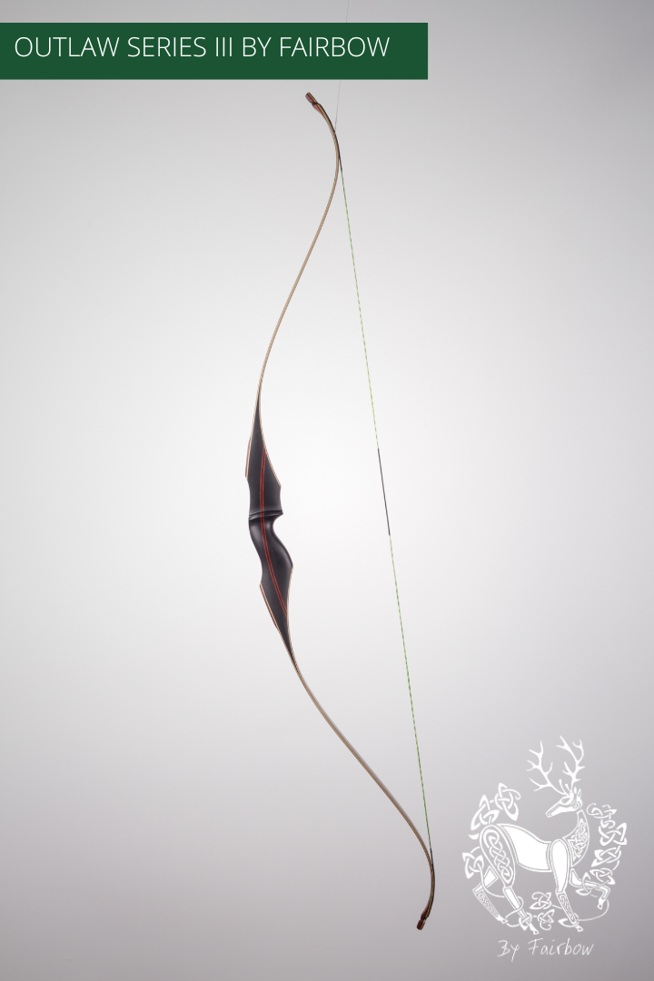 THE OUTLAW BY FAIRBOW, 60 INCH NTN THE HUNTING RECURVE SERIES THREE, IN STOCK-Bow-Fairbow-20 lbs-Fairbow