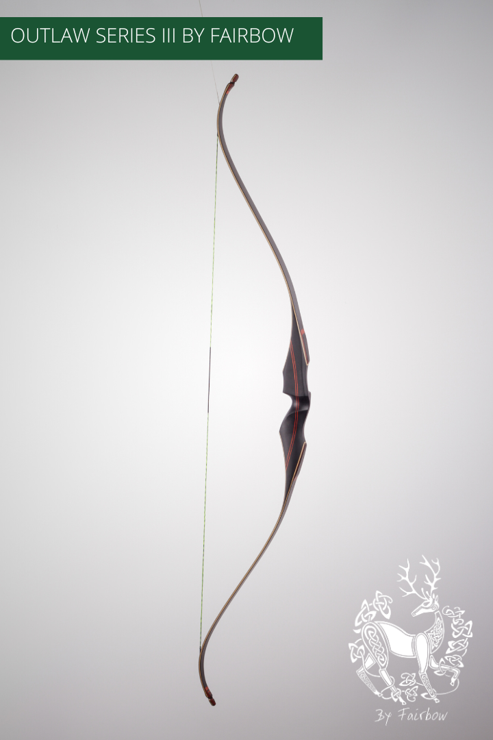 THE OUTLAW BY FAIRBOW, 60 INCH NTN THE HUNTING RECURVE SERIES THREE, IN STOCK-Bow-Fairbow-20 lbs-Fairbow