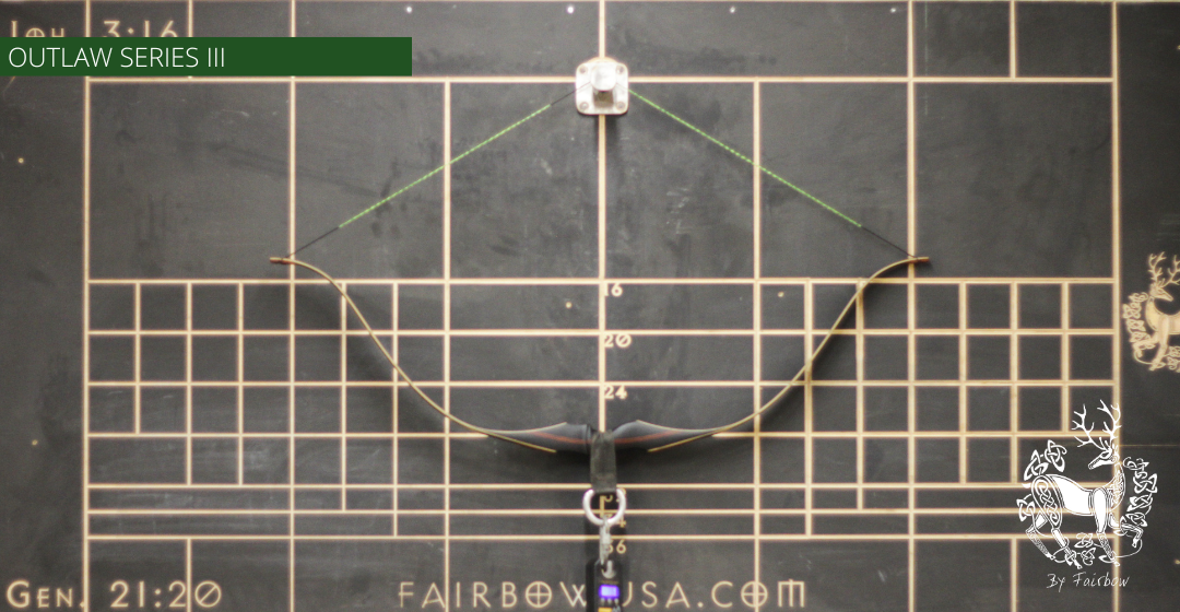 THE OUTLAW BY FAIRBOW, 60 INCH NTN THE HUNTING RECURVE SERIES THREE, IN STOCK-Bow-Fairbow-20 lbs-Fairbow