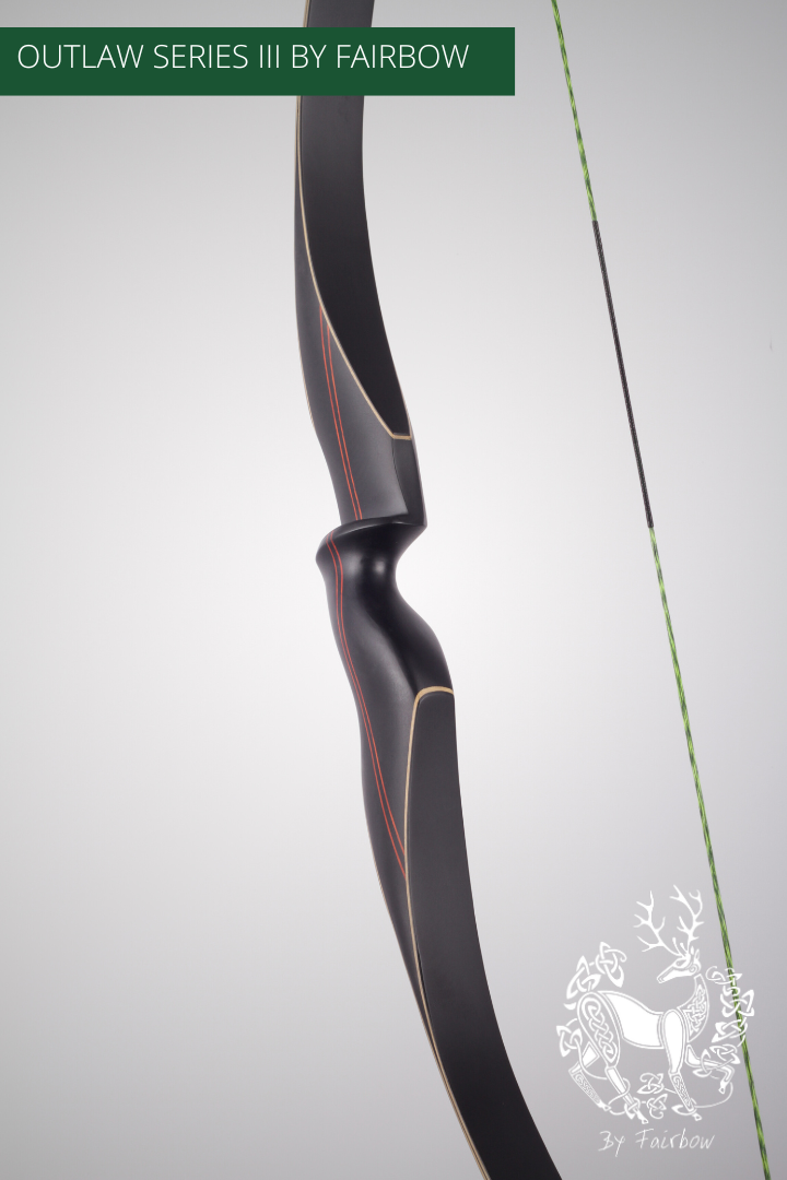 THE OUTLAW BY FAIRBOW, 60 INCH NTN THE HUNTING RECURVE SERIES THREE, IN STOCK-Bow-Fairbow-20 lbs-Fairbow