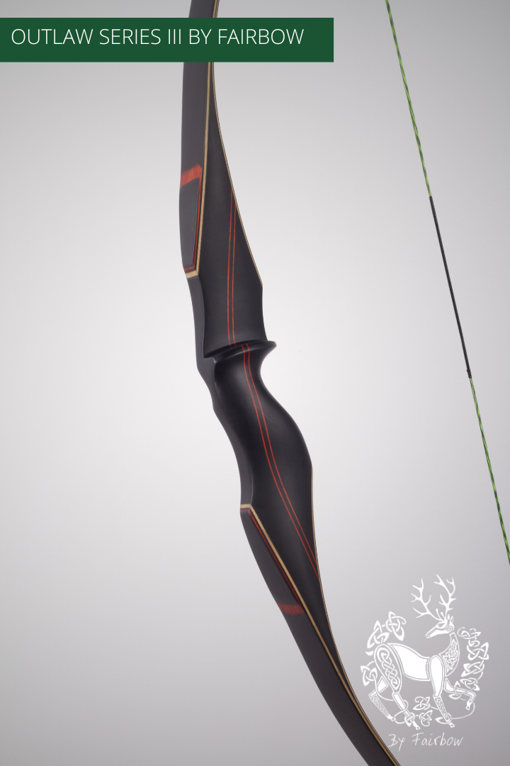 THE OUTLAW BY FAIRBOW, 60 INCH NTN THE HUNTING RECURVE SERIES THREE, IN STOCK-Bow-Fairbow-20 lbs-Fairbow