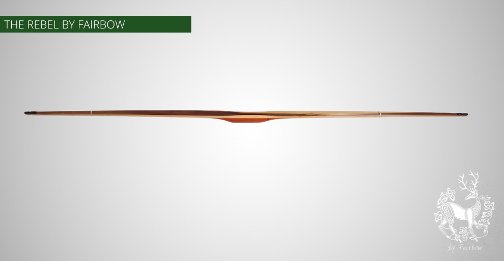 THE REBEL BOW 134@28 140 @ 30 INCH CLEAR GLASS, PEARWOOD, BAMBOO AND TULIP VENEER-Bow-Fairbow-Fairbow