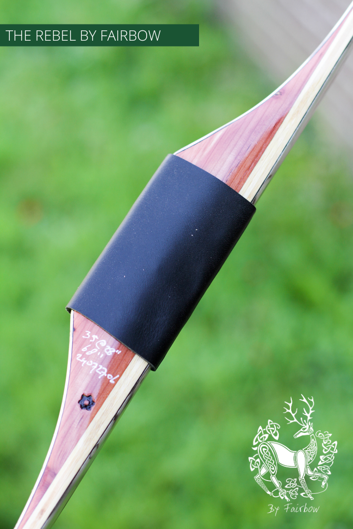 THE REBEL BOW 35@28 CLEAR GLASS, CEDAR AND BIRDSEYE MAPLE-Bow-Fairbow-Fairbow