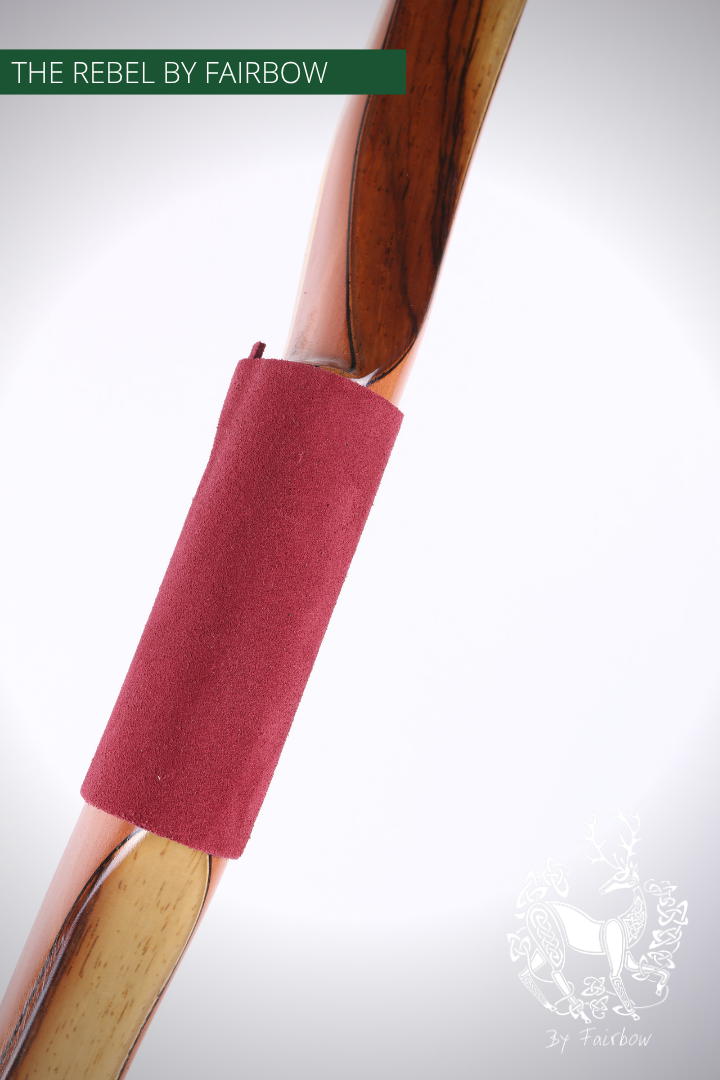 THE REBEL BOW 38@28 CLEAR GLASS, PEAR AND ROSEWOOD-Bow-Fairbow-Fairbow