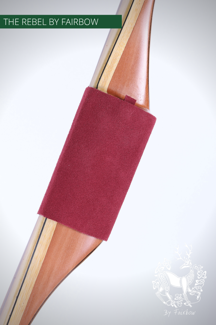 THE REBEL BOW 38@28 CLEAR GLASS, PEAR AND ROSEWOOD-Bow-Fairbow-Fairbow