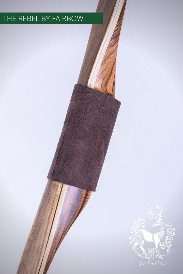 THE REBEL BOW 43@28 CLEAR GLASS, ROSEWOOD AND PALDAO-Bow-Fairbow-Fairbow