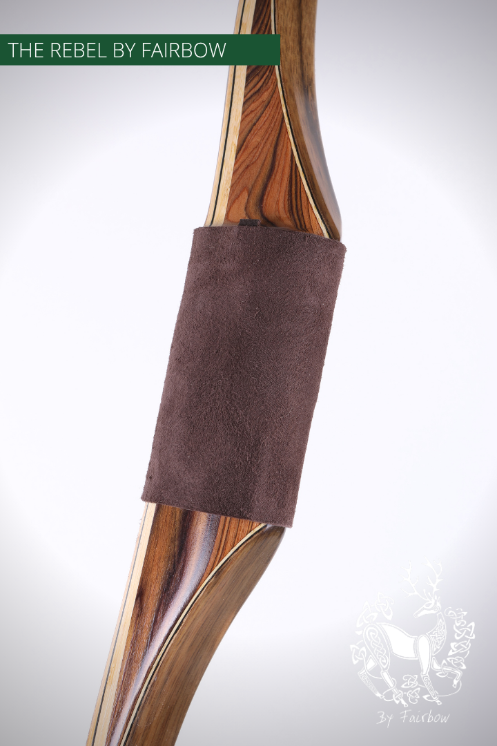 THE REBEL BOW 43@28 CLEAR GLASS, ROSEWOOD AND PALDAO-Bow-Fairbow-Fairbow