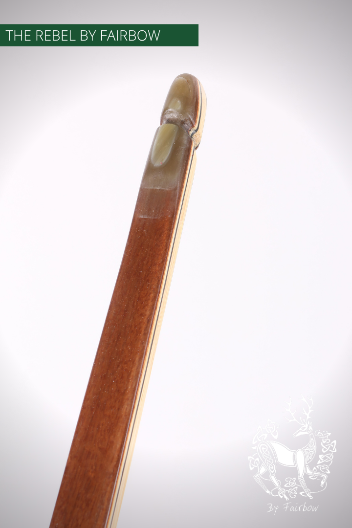 THE REBEL BOW 73@28 CLEAR GLASS, ROSEWOOD-Bow-Fairbow-Fairbow
