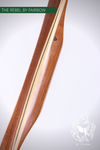 THE REBEL BOW 73@28 CLEAR GLASS, ROSEWOOD-Bow-Fairbow-Fairbow